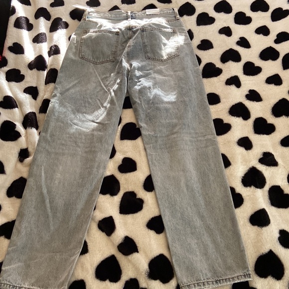 Super high rise asymmetrical waist jeans - Picture 5 of 5